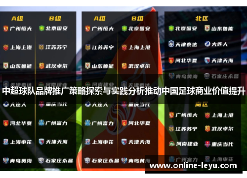 中超球队品牌推广策略探索与实践分析推动中国足球商业价值提升